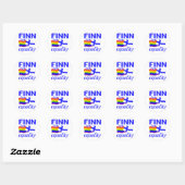 Finn 4 Equality stickers (Vel)