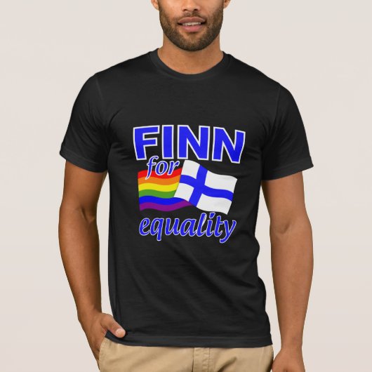 Finn 4 Equality T-shirt (Voorkant)