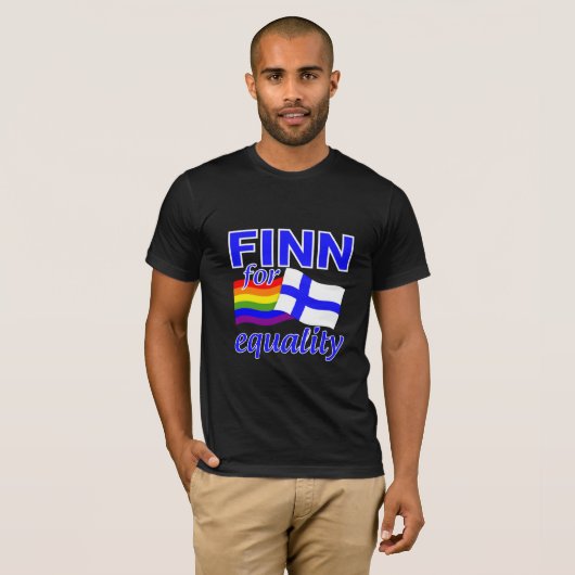 Finn 4 Equality T-shirt (Voorkant volledig)