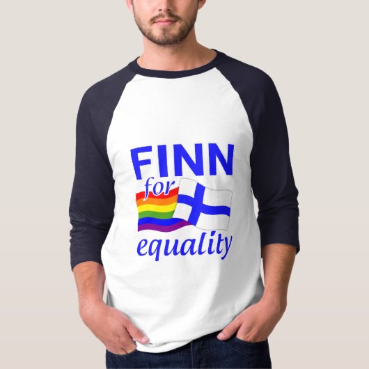 Finn 4 Equality T-shirt (Voorkant)