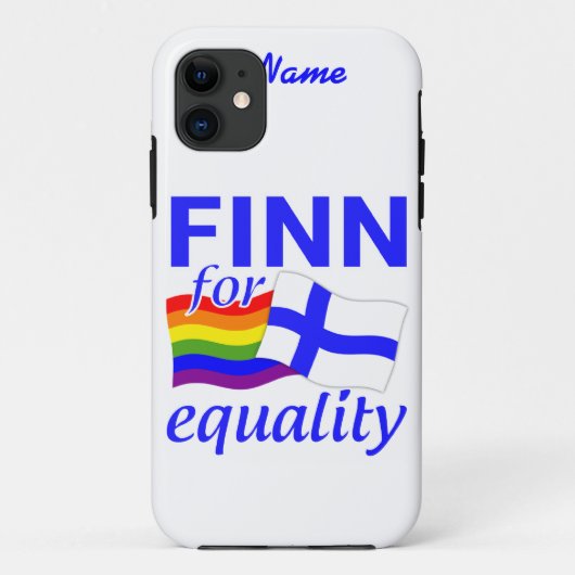 Finn 4 Gelijkheids aangepaste iPhone 5 Hoesje-Mate Case-Mate iPhone Case (Achterkant)