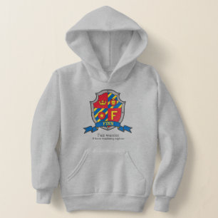 Finn boys F name: heraldry shield Hoodie