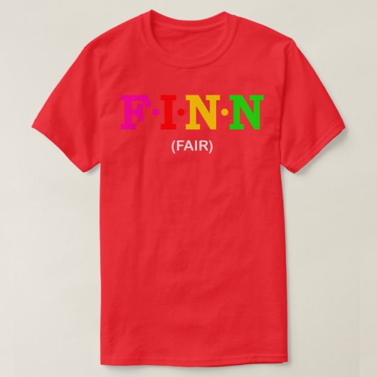 Finn Fair 1 T-shirt (Design voorkant)