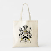 Finn jacquet van de gezinscrest van de wapenindust tote bag (Achterkant)