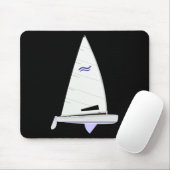 Finn Racing Sailboat onedesign Muismat (Met muis)
