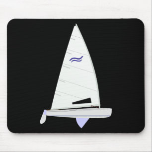 Finn Racing Sailboat onedesign Muismat