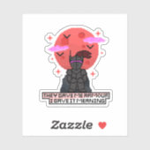 Finn the Pixel Knight beroemd gemaakt door Crimson Sticker (Vel)