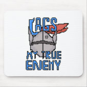 Finn the Pixel Knight – “Lags, My True Enemy” Muismat (Voorkant)