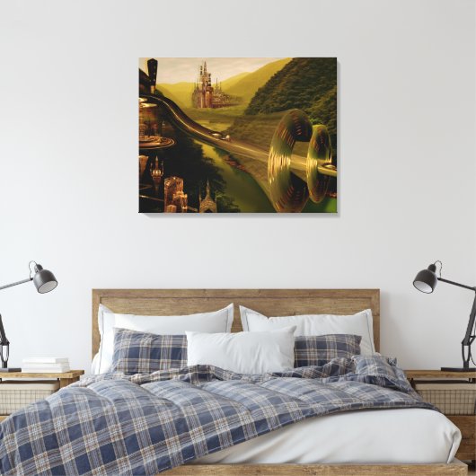 Finn verpakt canvas (Insitu (Slaapkamer))