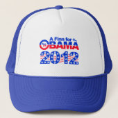 FINN VOOR OBAMA 2012-pet Trucker Pet (Voorkant)