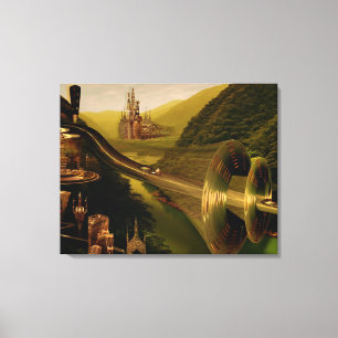 Finn Wrapped Canvas Afdruk
