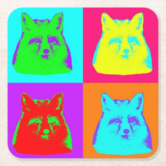 Finneas het Fox Onderzetter (Voorkant)