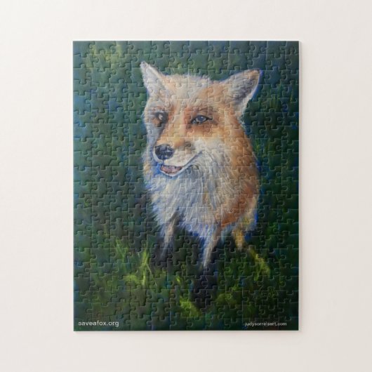 Finnegan Fox Puzzle Legpuzzel (Verticaal)