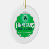 Finnegans Irish Amber Crest Keramisch Ornament (Rechts)