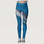 Finnen: Rifhaai met schattige pilotvis Leggings (Voorkant)