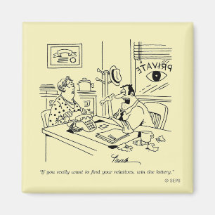 Finnen van familieleden magneet