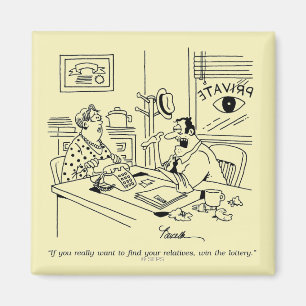 Finnen van familieleden magneet