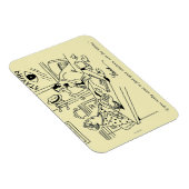 Finnen van familieleden magneet (Rechterzijde)