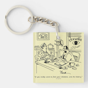 Finnen van familieleden sleutelhanger