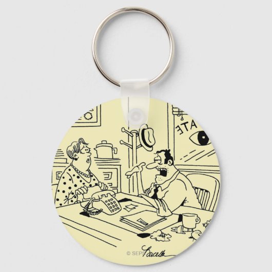 Finnen van familieleden sleutelhanger (Voorkant)