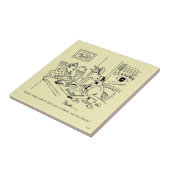 Finnen van familieleden tegeltje (Zijkant)