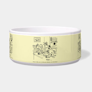 Finnen van familieleden voerbakje