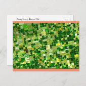 Finney County, Kansas, Verenigde Staten Briefkaart (Voorkant / Achterkant)