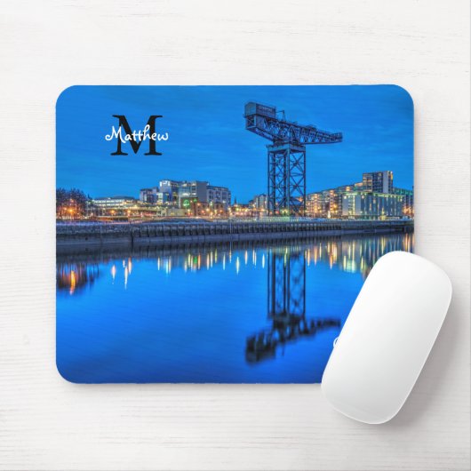 Finnieston Crane, Glasgow Mouse mat Muismat (Met muis)