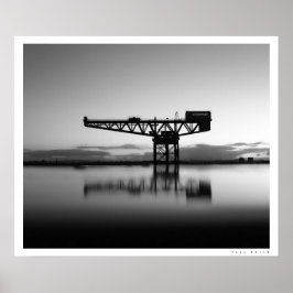 Finnieston Crane Glasgow Poster