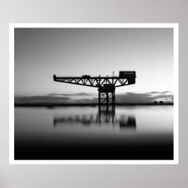Finnieston crane Glasgow Poster