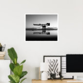 Finnieston crane Glasgow Poster (Thuiskantoor)
