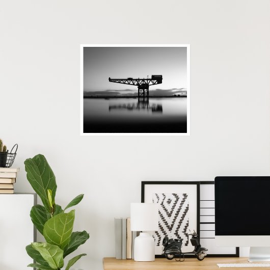 Finnieston crane Glasgow Poster (Thuiskantoor)