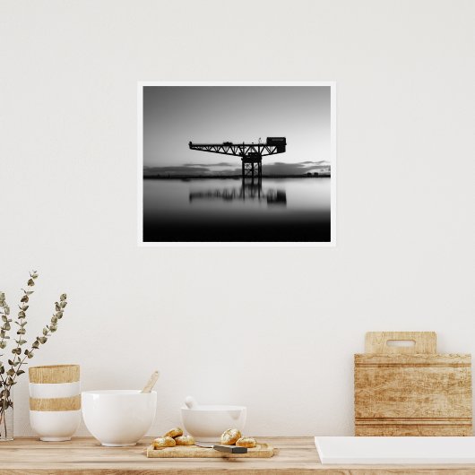 Finnieston crane Glasgow Poster (Keuken)