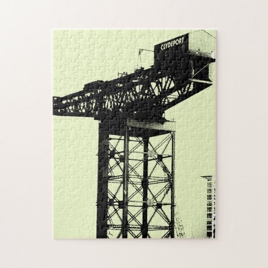 Finnieston Crane, Glasgow, Schotland Legpuzzel (Verticaal)