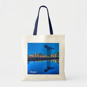 Finnieston Crane, Glasgow, Schotland Tote tas