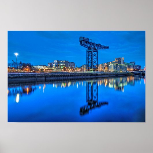 Finnieston Crane, Poster Glasgow (Voorkant)