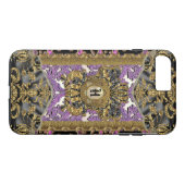 Finnigan Havette Victoriaans Monogram Plus Case-Mate iPhone Case (Achterkant (Horizontaal))
