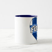 Finnish Girl Tweekleurige Koffiemok (Center)