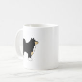 finnish lapphund koffiemok (Voorkant links)