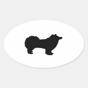 finnish lapphund ovale sticker