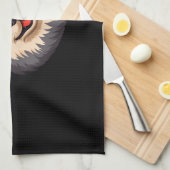 Finnish Lapphund Ugly Sweater Christmas Classic T- Theedoek (Quarter Fold)