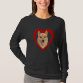 Finnish Spitz Dog Dog Heart Finnish Spitz 1 T-shirt (Voorkant)