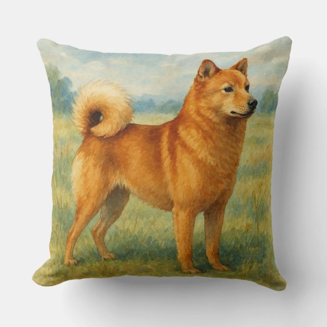 Finnish Spitz Kussen (Voorkant)
