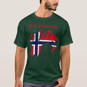 Finnmark County Noorwegen T-shirt
