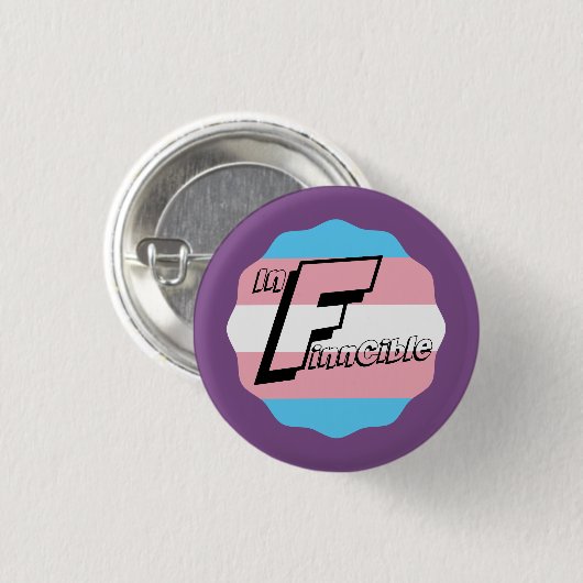 FinnTheInfincible YouTube Badge - Klein Ronde Button 3,2 Cm (Voorkant /achterkant)