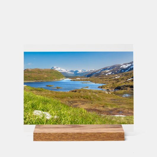 Finnvikvatnet Acryl Bord (Voorkant)
