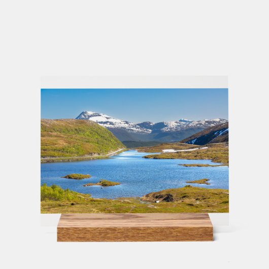 Finnvikvatnet Acryl Bord (Voorkant)