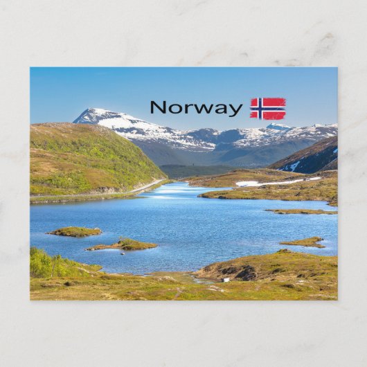 Finnvikvatnet Briefkaart (Voorkant)