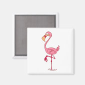 Finny Flamingo Magneet (Voorkant / Achterkant)