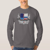 Fins-Amerikaanse vlag T-shirt (Voorkant)